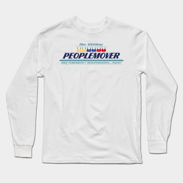 The WEDWay PeopleMover Long Sleeve T-Shirt by Th3iPodM0N